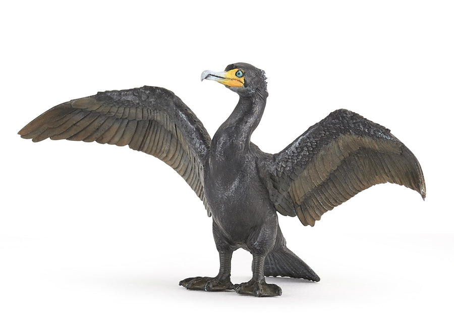 Cormoran Papo en PVC, Collection animaux marins, jouet éducatif idéal pour enfants et collectionneurs