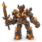 Figurine Golem de feu Papo en PVC, Collection Fantastique, jouet éducatif idéal pour enfants et collectionneurs
