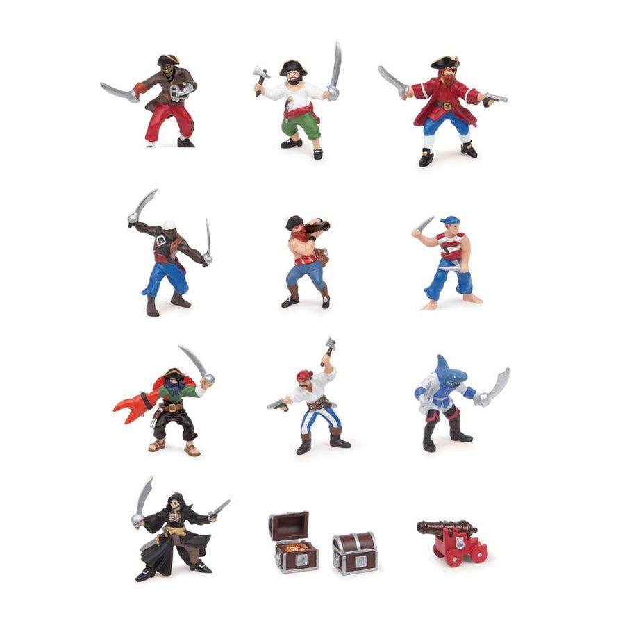 Mini PLUS Piraten- und Korsarenfiguren, 12 Stück