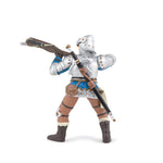 Arbalétrier bleu en armure Papo en PVC, Collection Médiéval, jouet éducatif idéal pour enfants et collectionneurs