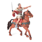 Cheval de César Papo en PVC, Collection Personnage historiques, jouet éducatif idéal pour enfants et collectionneurs