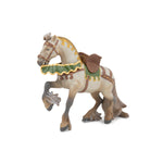 Cheval de Robin des bois Papo en PVC, Collection Médiéval, jouet éducatif idéal pour enfants et collectionneurs