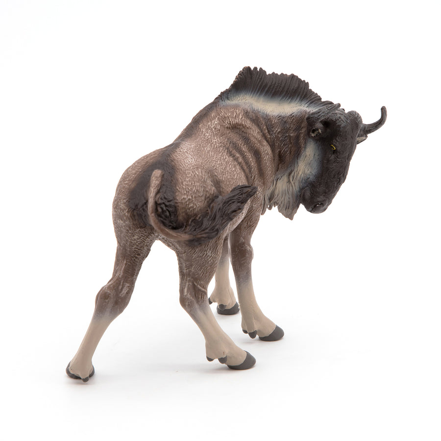 Figurine Gnou Papo en PVC, thème savane, Collection Animaux sauvages, jouet éducatif idéal pour enfants et collectionneurs