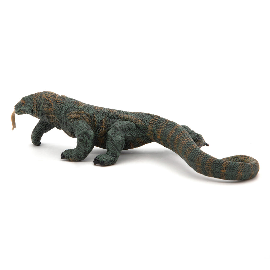 Figurine Dragon de Komodo Papo en PVC, thème reptiles, Collection Animaux sauvages, jouet éducatif idéal pour enfants et collectionneurs