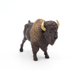 Bison d'Amérique Papo en PVC, Collection Animaux sauvages, jouet éducatif idéal pour enfants et collectionneurs