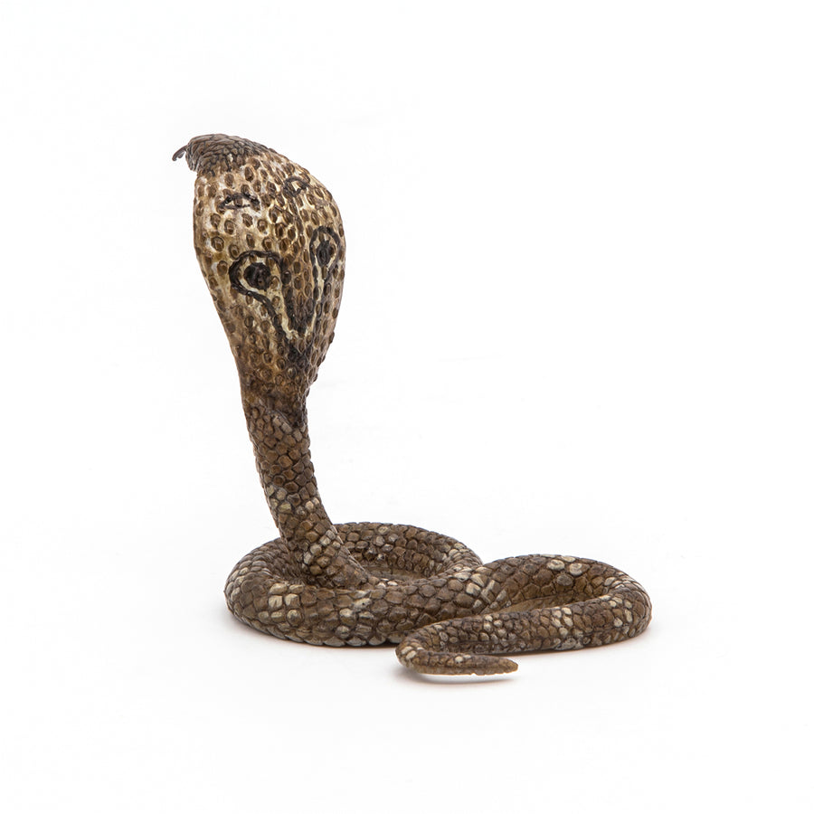 Figurine Cobra royal Papo en PVC, thème reptiles, Collection Animaux sauvages, jouet éducatif idéal pour enfants et collectionneurs