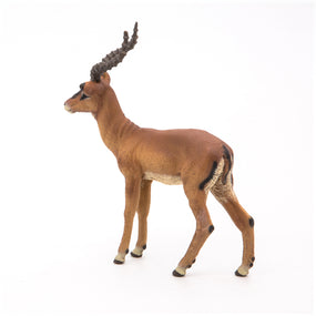 Figurine Impala Papo en PVC, thème savane, Collection Animaux sauvages, jouet éducatif idéal pour enfants et collectionneurs