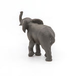 Figurine Jeune éléphant Papo en PVC, thème savane, Collection Animaux sauvages, jouet éducatif idéal pour enfants et collectionneurs