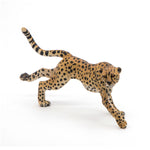 Figurine Guépard courant Papo en PVC, thème félins, Collection Animaux sauvages, jouet éducatif idéal pour enfants et collectionneurs