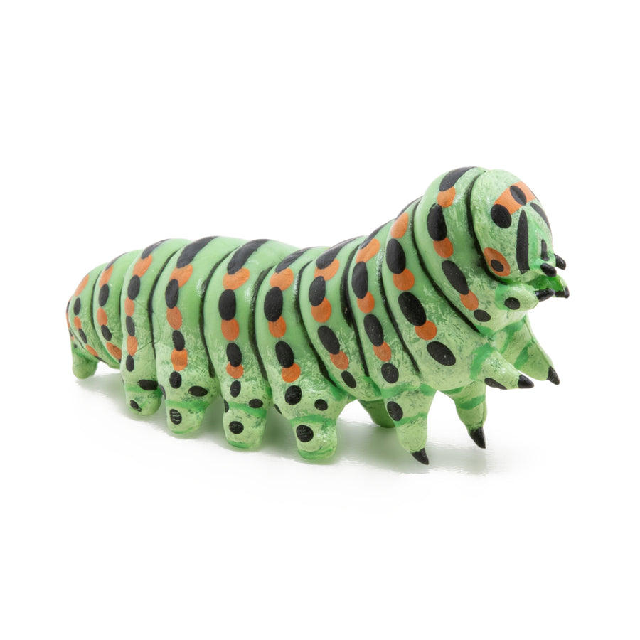 Figurine Chenille Papo en PVC, thème insectes, Collection Animaux des jardins, jouet éducatif idéal pour enfants et collectionneurs