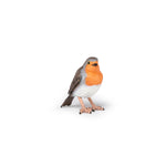 Figurine Rouge-gorge Papo en PVC, thème oiseaux, Collection Animaux des jardins, jouet éducatif idéal pour enfants et collectionneurs