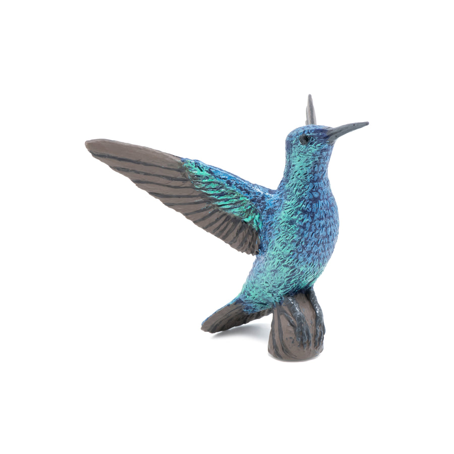 Figurine Colibri Papo en PVC, thème oiseaux, Collection Animaux des jardins, jouet éducatif idéal pour enfants et collectionneurs