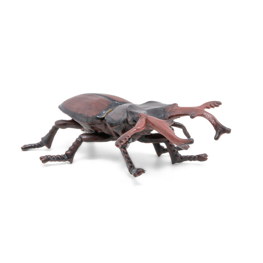 Figurine Lucane Papo en PVC, thème insectes, Collection Animaux des jardins, jouet éducatif idéal pour enfants et collectionneurs
