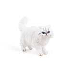 Figurine Chat persan Papo en PVC, Collection chiens et chats, jouet éducatif idéal pour enfants et collectionneurs