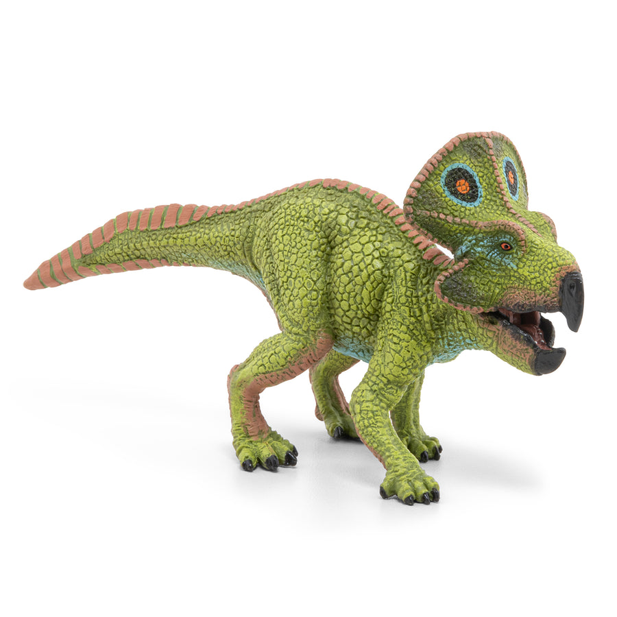 Protocératops Papo en PVC, Collection Dinosaures, jouet éducatif idéal pour enfants et collectionneurs