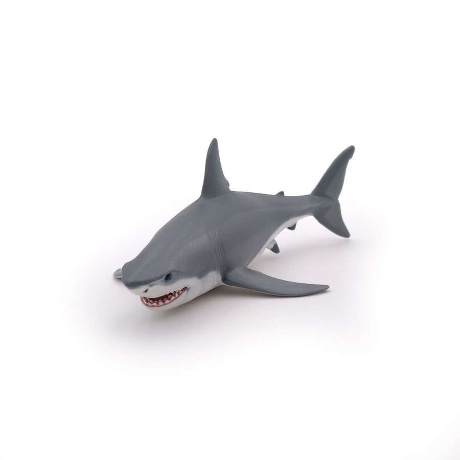Figurine Requin blanc Papo en PVC, Collection animaux marins, jouet éducatif idéal pour enfants et collectionneurs