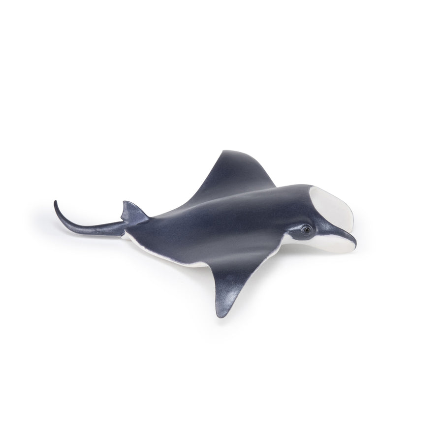 Raie manta Papo en PVC, Collection animaux marins, jouet éducatif idéal pour enfants et collectionneurs