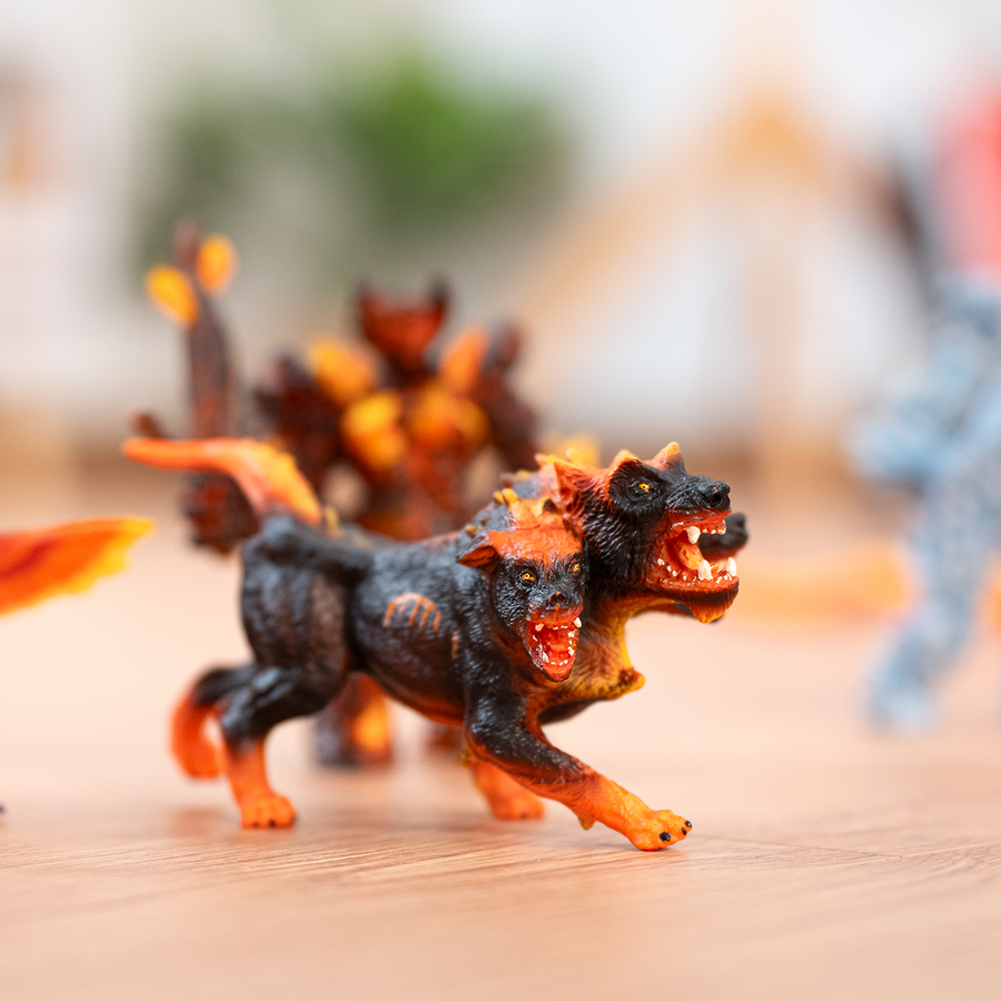 Fire Cerberus Figurine